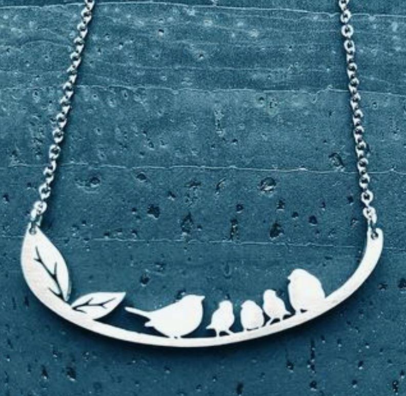 Songbird Family of 5 Necklace