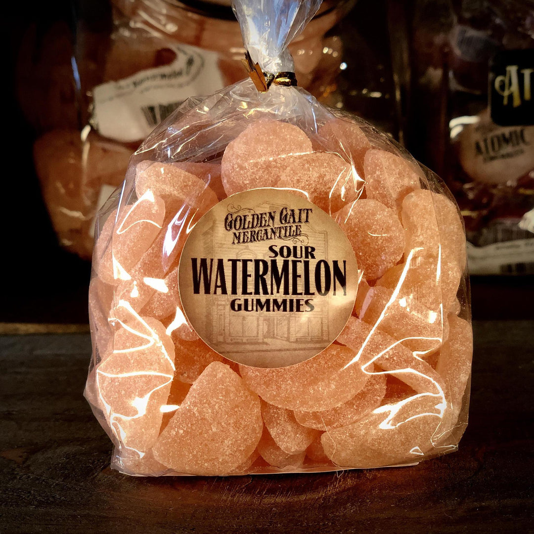 Sour Watermelon Gummies By The Golden Gait Mercantile