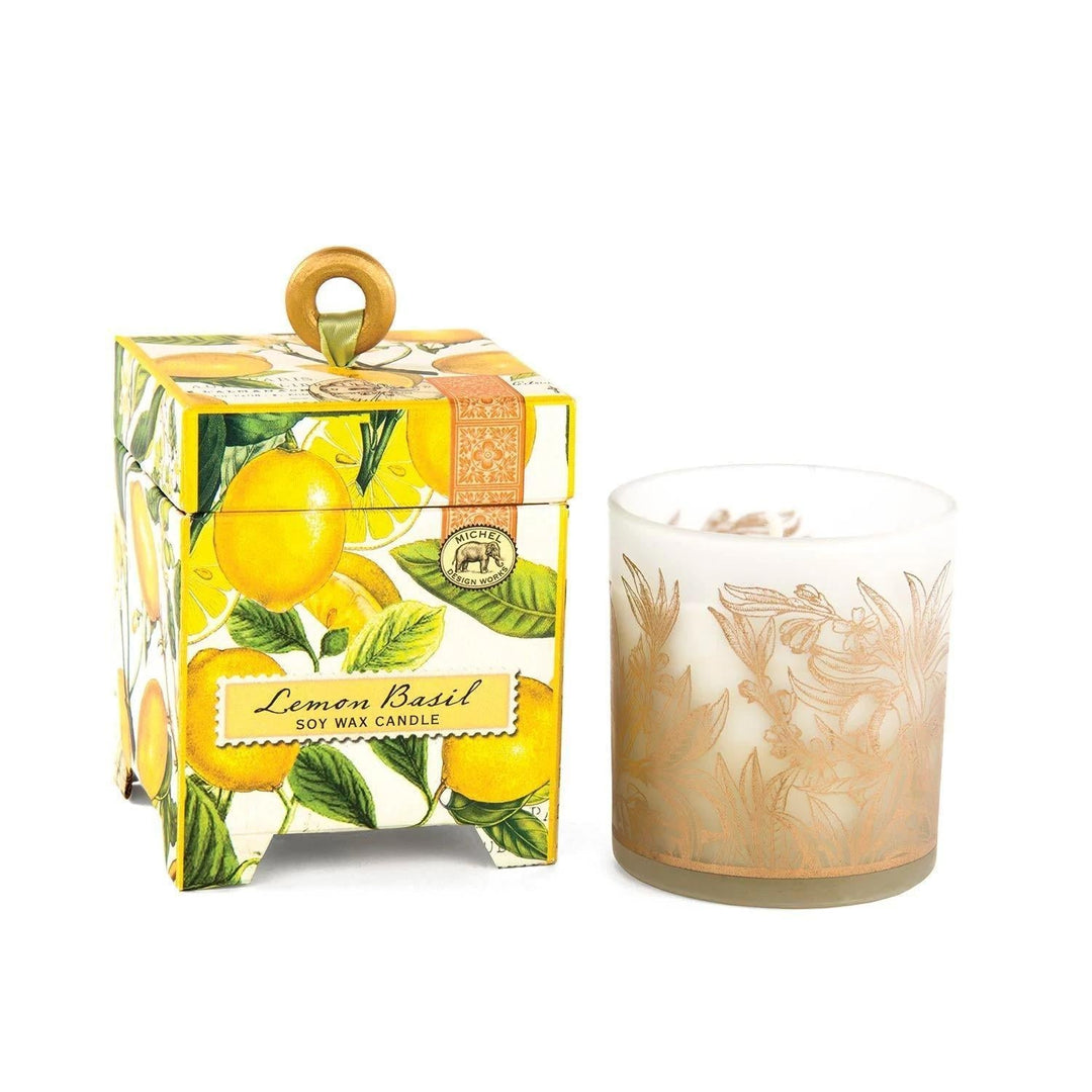Soy Wax Candle | Lemon Basil