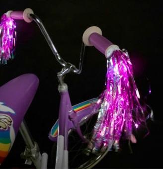 SparkleBrightz Handlebar Streamers Lights