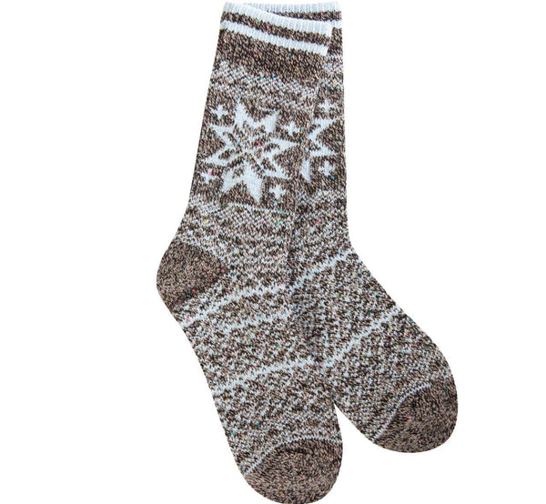 World's Softest Socks | Holiday Confetti Crew Spice Multi
