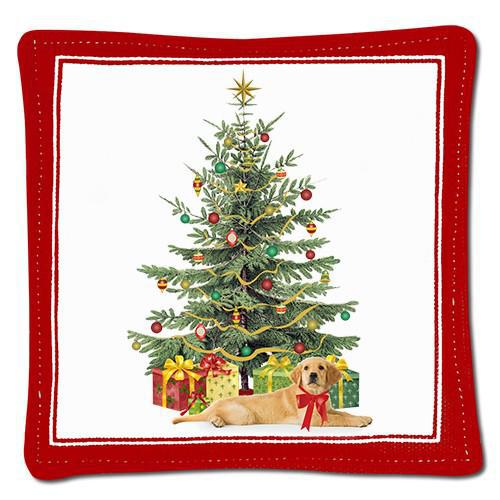 Spiced Mug Mat | Pup Under the Christmas Tree