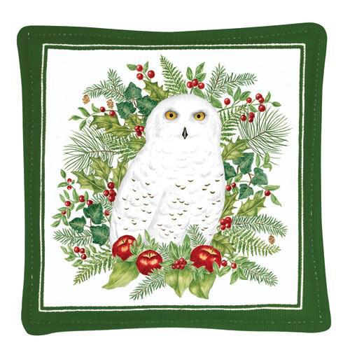 Spiced Mug Mat | Snow Owl