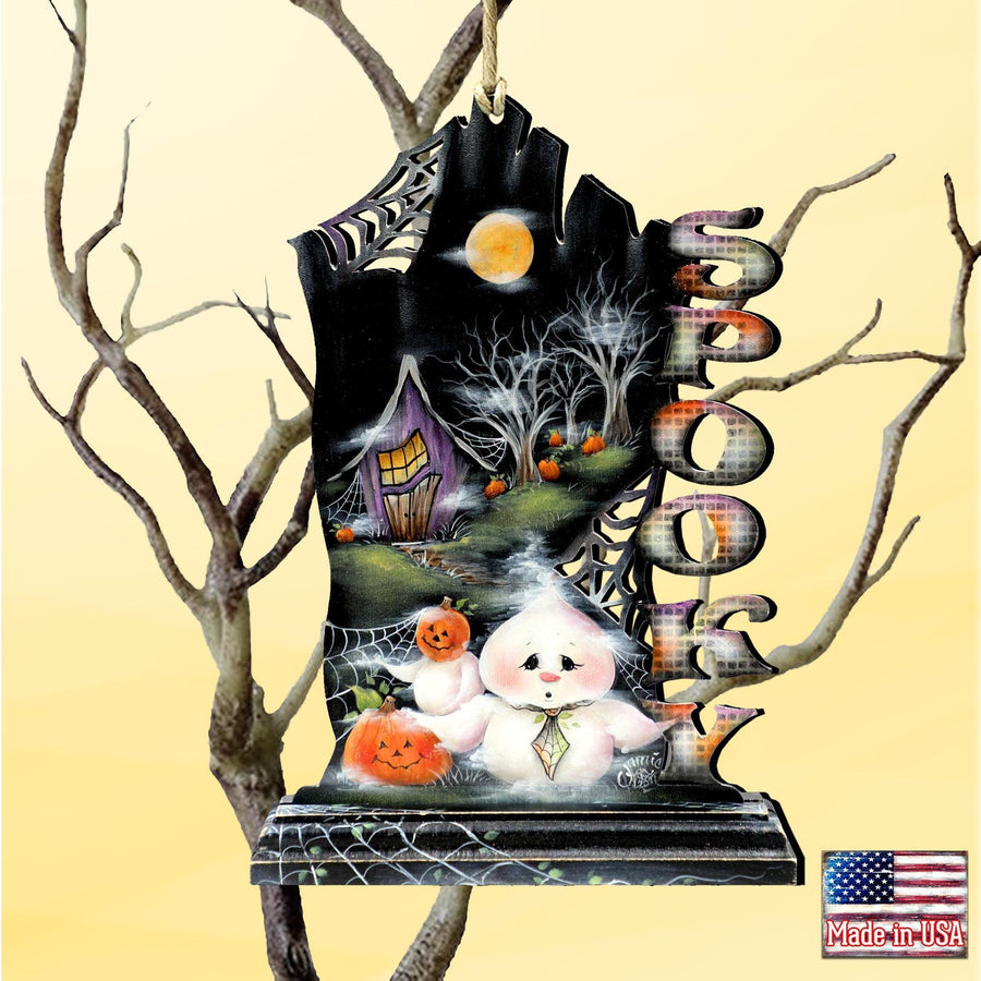 Spooky Keepsake Decorative Halloween Ornament