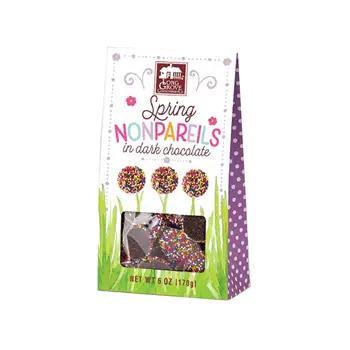 Spring Dark Chocolate Nonpareils