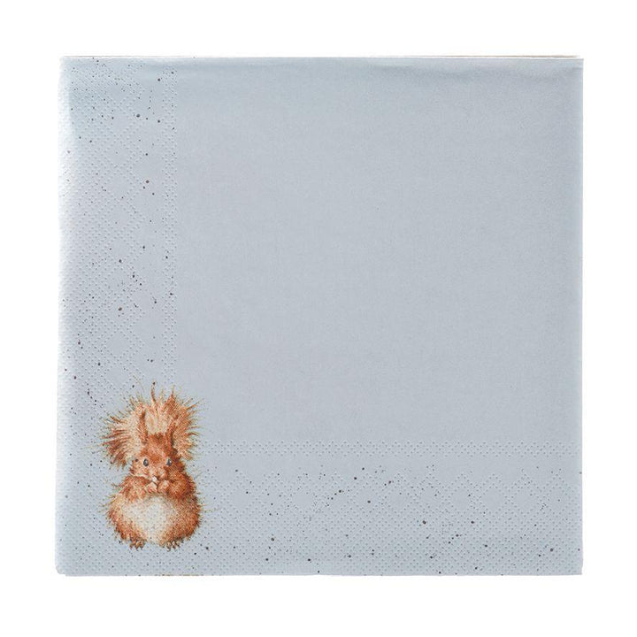 Squirrel "The Acrobat" Lunch Napkin by Wrendale