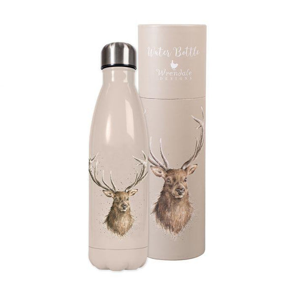 Stag "Portrait of a Stag" Water Bottle by Wrendale