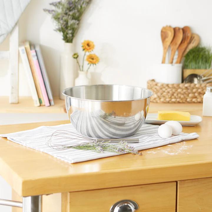 Stainless Steel Mixing Bowl | 6 Quart