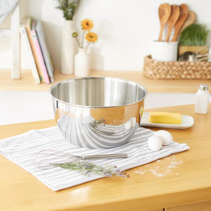 Stainless Steel Mixing Bowl | 8 Quart