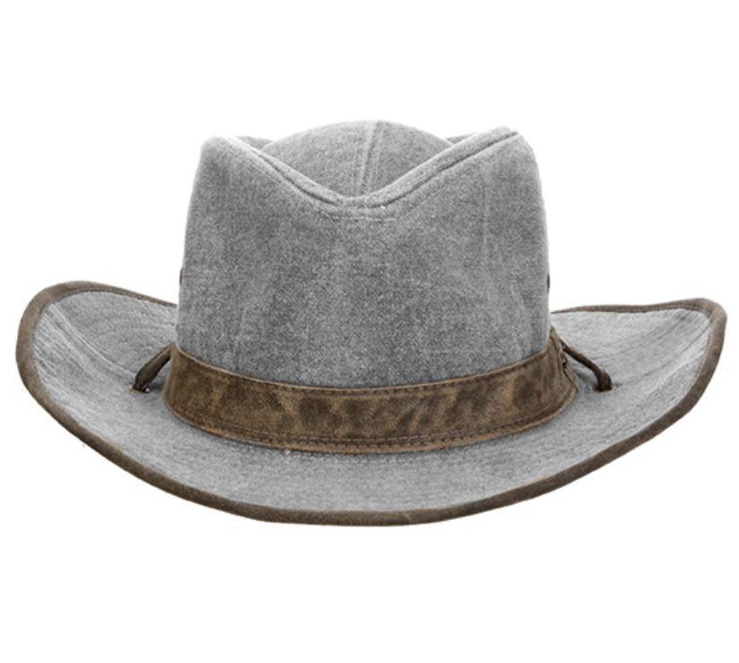 Stetson Buckthorn Cloth Safari Hat | Grey