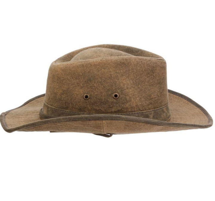 Stetson Cloth Safari Hat | Brown Buckthorn