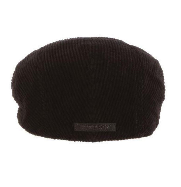 Stetson Corduroy Cotton Ivy Cap | Meter Black