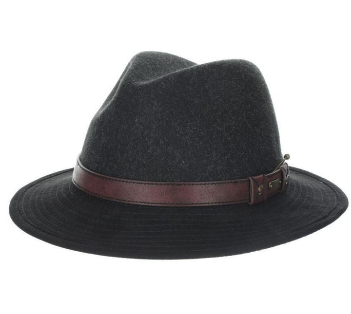 Stetson Wales Safari Hat |  Charcoal