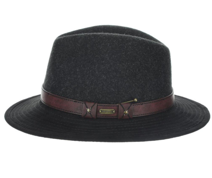 Stetson Wales Safari Hat |  Charcoal