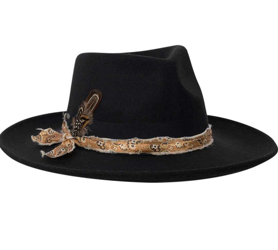 Stevie Rancher with 3 1/2" Brim | Black