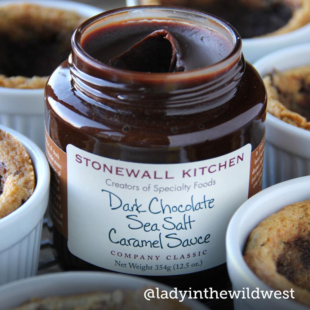 Stonewall Kitchen Dark Chocolate Sea Salt Caramel Sauce