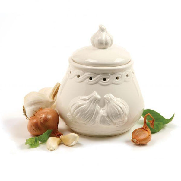 Stoneware Garlic Keeper