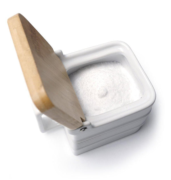 Stoneware Salt Box
