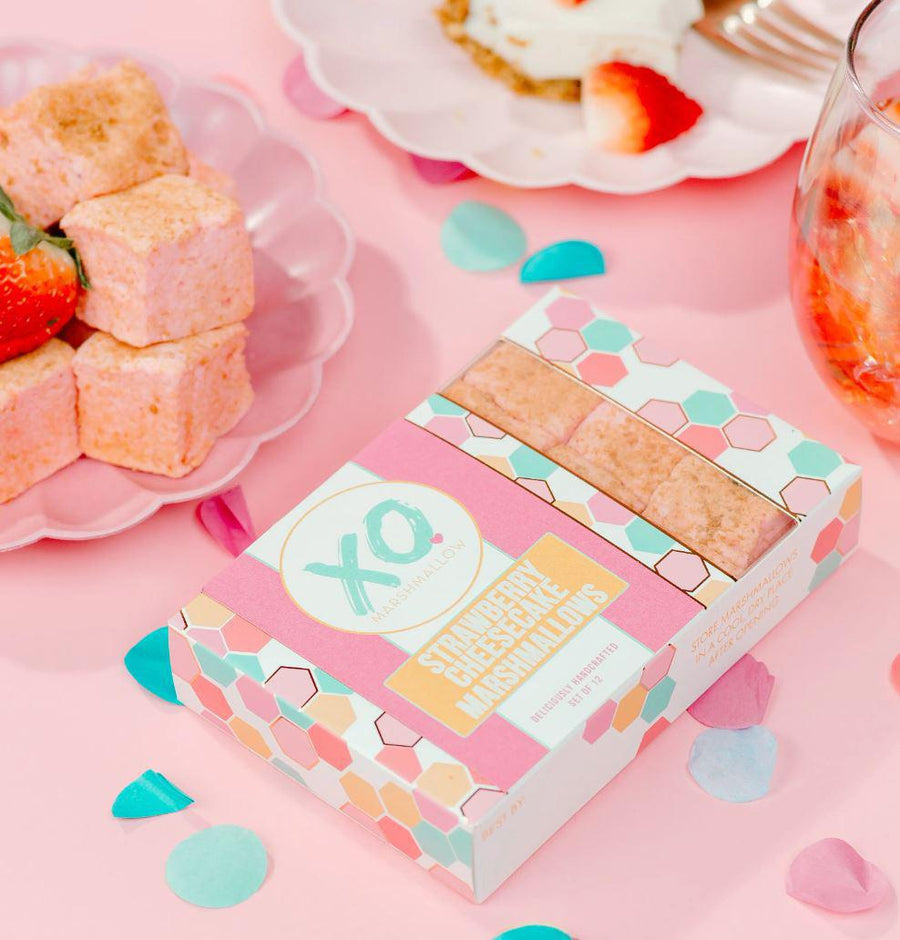 Strawberry Cheesecake Marshmallows