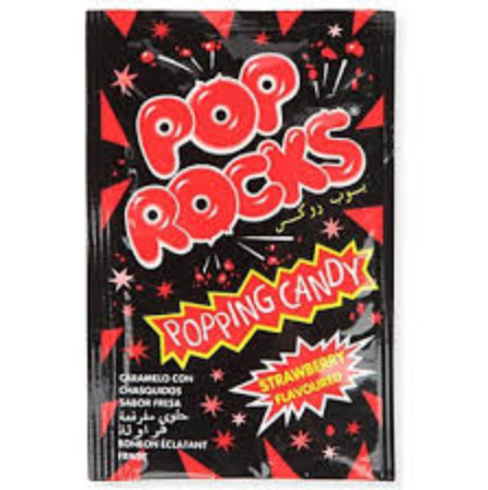 Pop Rocks Crackling Candy Strawberry