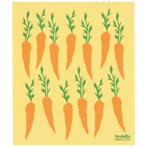 Swedish Dishcloth Towel Carrot