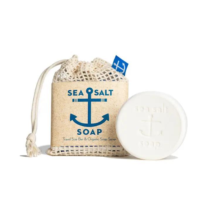 Swedish Dream Organic Sea Salt Travel Hand Soap & Soap Saver