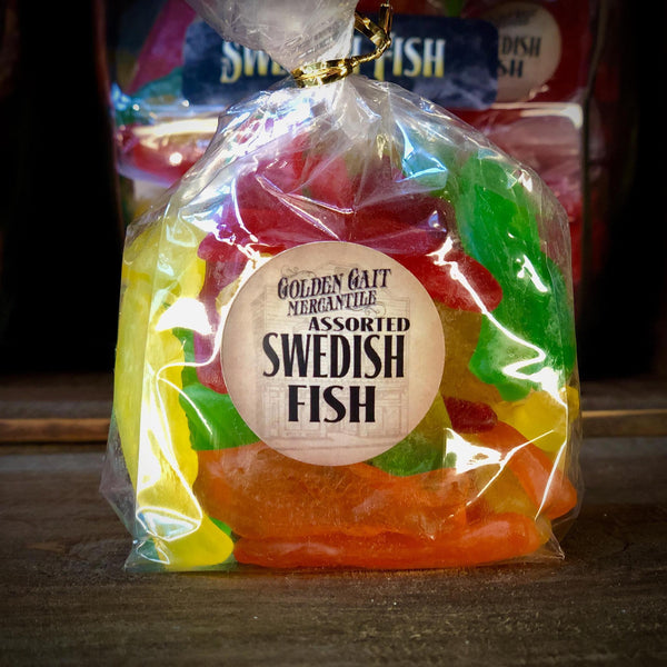 Swedish Fish Assorted  By The Golden Gait Mercantile
