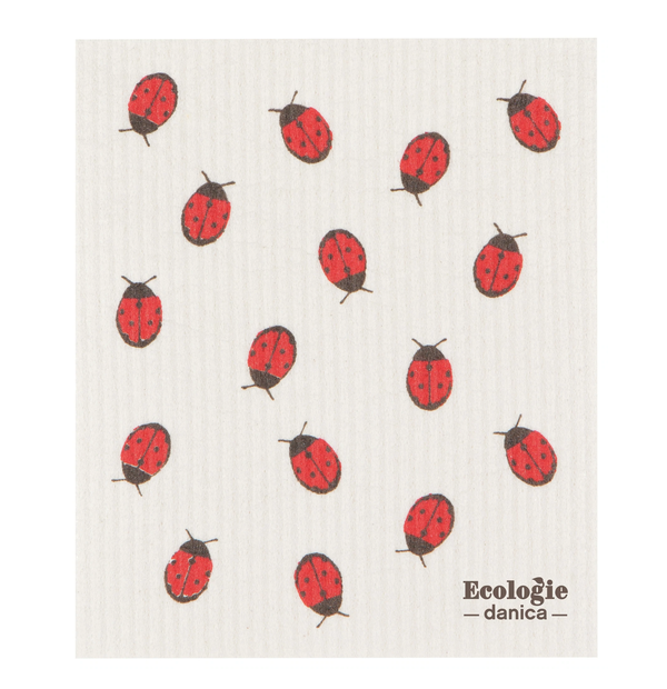 Swedish Sponge Cloth | Fly Away Ladybug