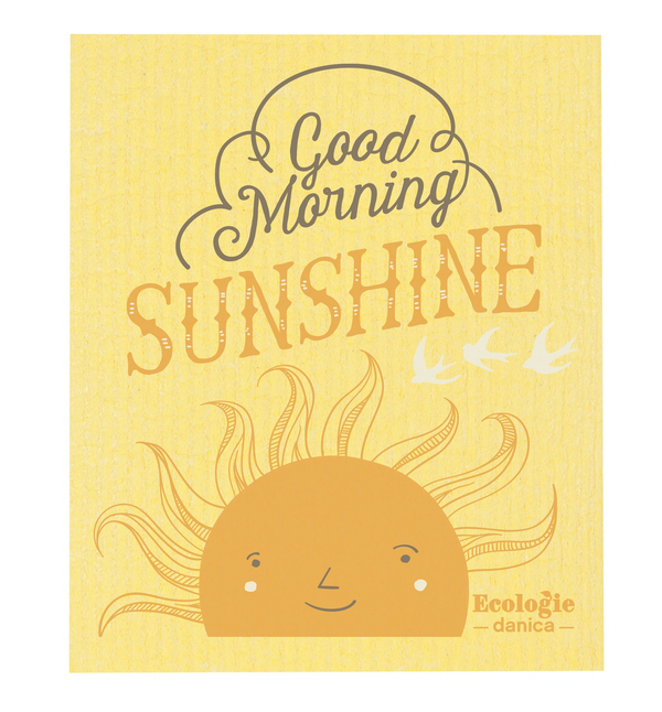 Swedish Sponge Cloth | Good Morning, Sunshine