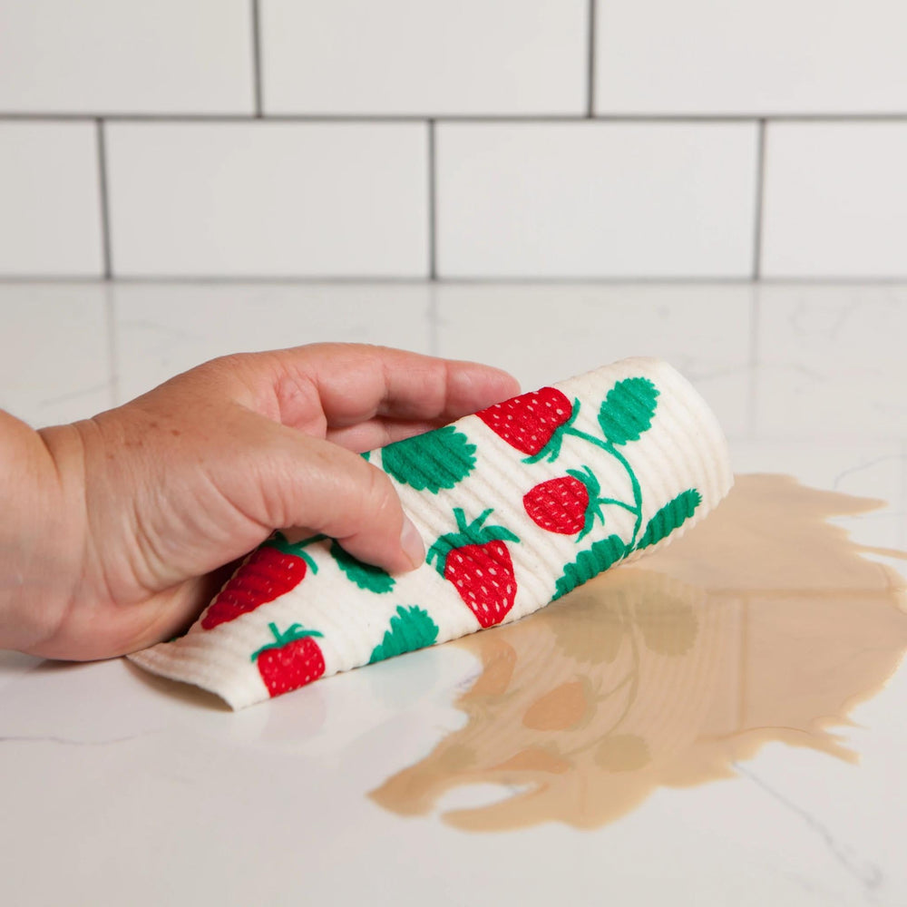 Swedish Sponge Cloth | Strawberries