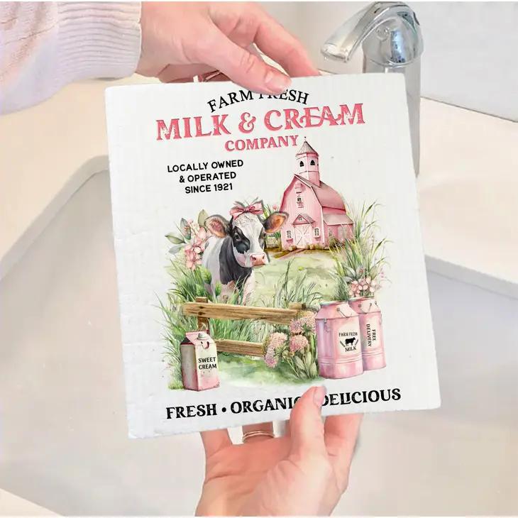 Swedish Sponge Dish Cloth | Country Farm Fresh Milk & Creamery
