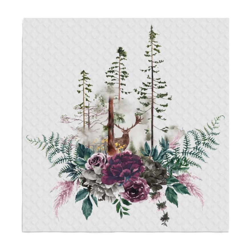 Swedish Sponge Dish Cloth Deer Forest