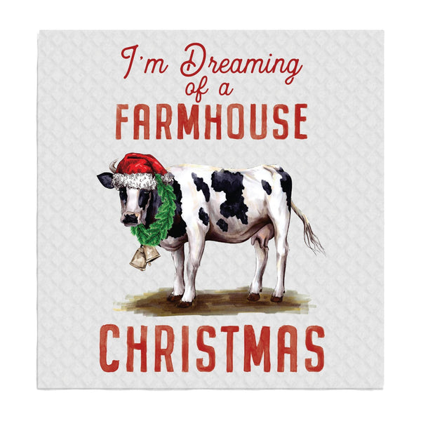 Swedish Sponge Dish Cloth Dreaming of a Farmhouse Christmas