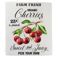 Swedish Sponge Dish Cloth | Farm Fresh Organic Cherries