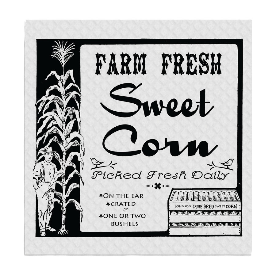 Swedish Sponge Dish Cloth Farm Fresh Sweet Corn