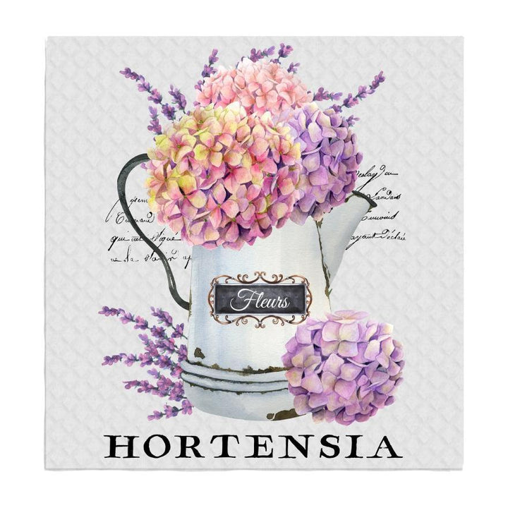 Swedish Sponge Dish Cloth Hydrangea Lavender