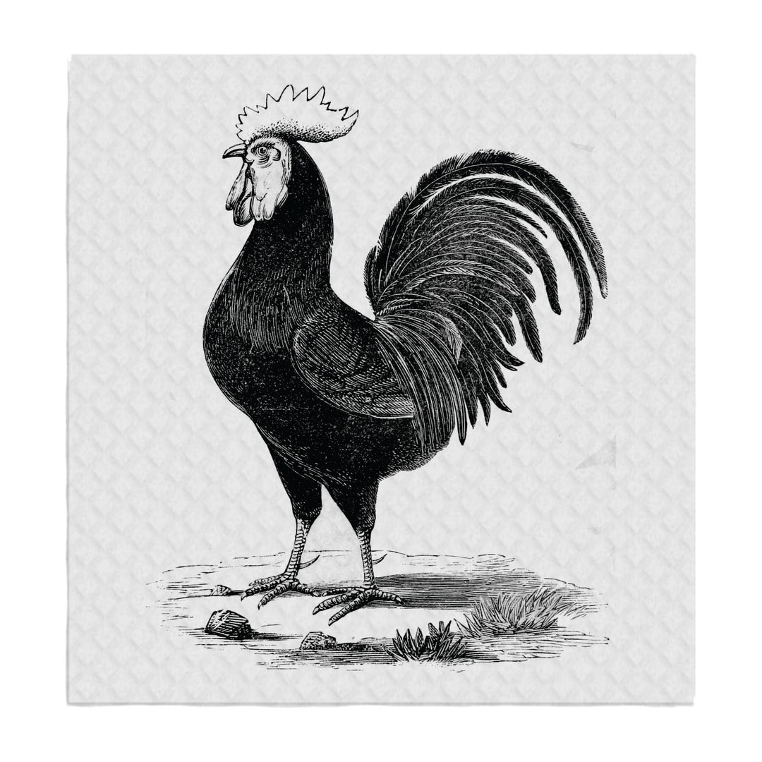 Swedish Sponge Dish Cloth Rooster