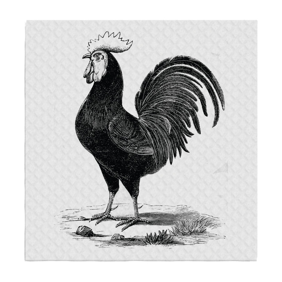 Swedish Sponge Dish Cloth Rooster