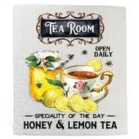 Swedish Sponge Dish Cloth | Tea Room Honey & Lemon Tea