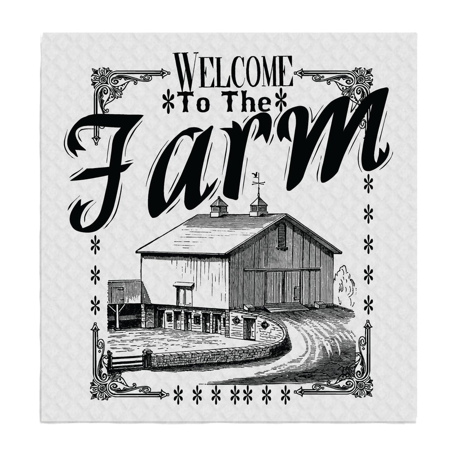 Swedish Sponge Dish Cloth Welcome to the Farm