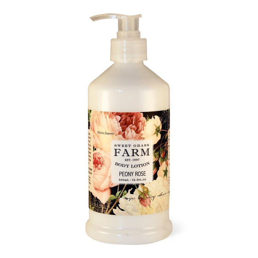 Sweet Grass Farm Body Lotion With Wildflower Extracts Peony Rose