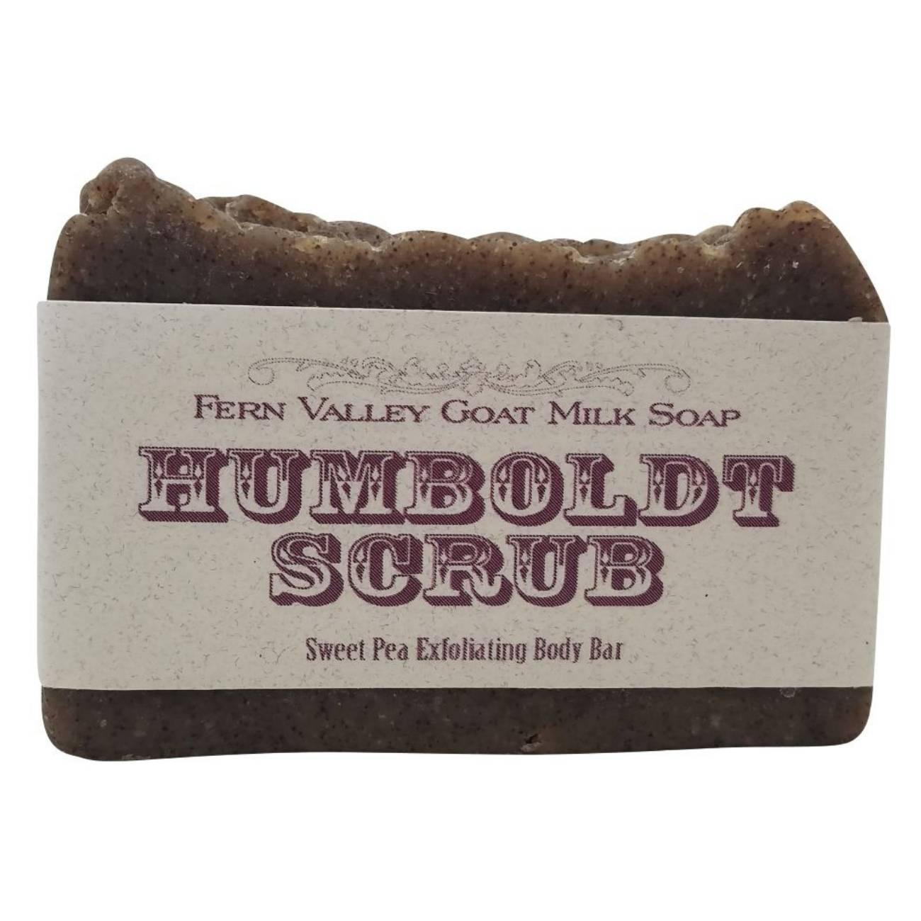 Humboldt Hands Scrub Exfoliating Goat Milk Body Bar