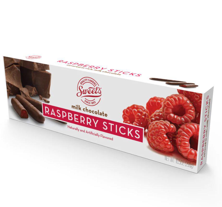 Sweet's Milk Chocolate Raspberry Sticks