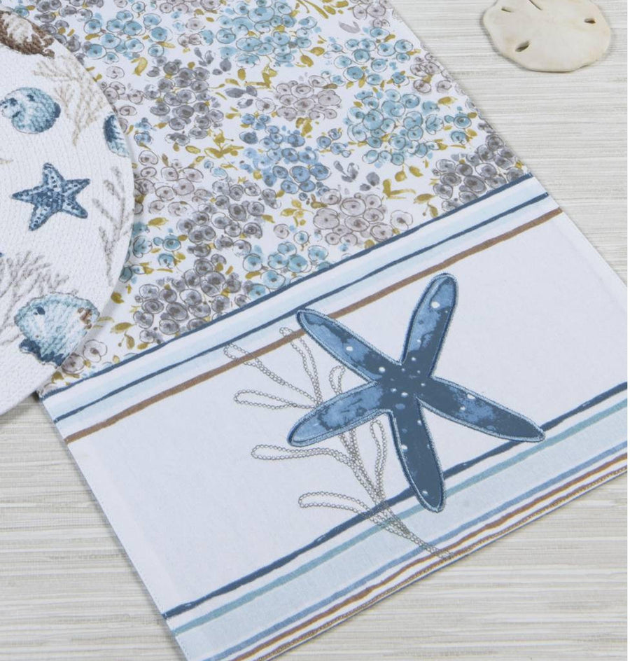 Table Runner | Blue Escape