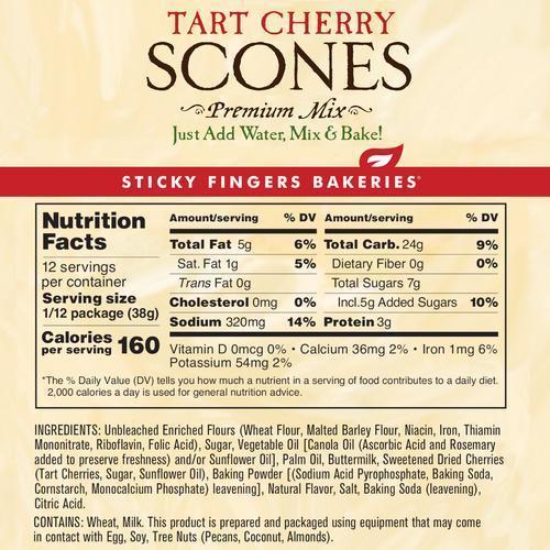 Tart Cherry Premium Scone Mix