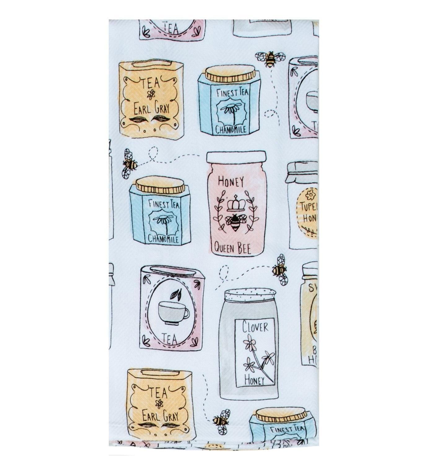 Tea Towel | Bee Inspired Jars