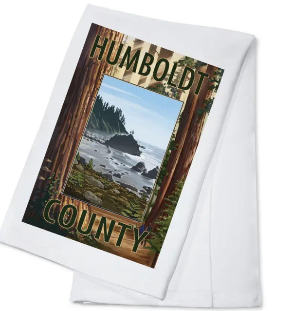 Tea Towel | Humboldt County California Redwoods