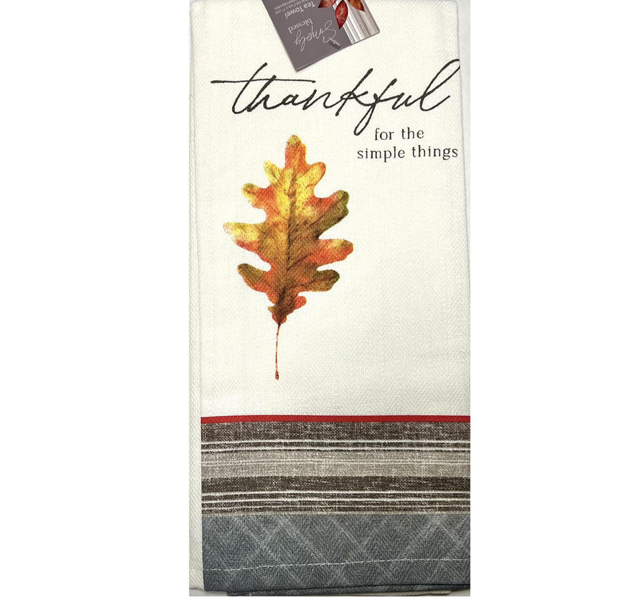 Tea Towel | Thankful for the Simple Things