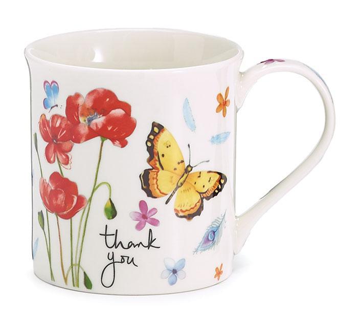 Thank You Butterfly Mug