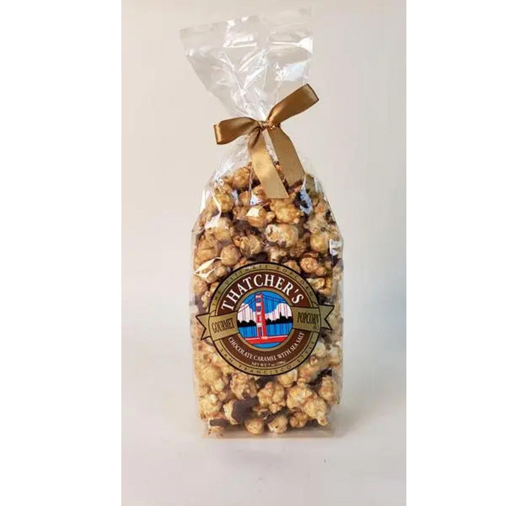 Thatcher's Gourmet Caramel Popcorn | Chocolate Drizzle